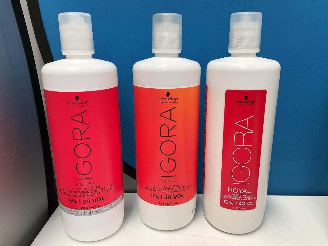 Photo '2' of Schwarzkopf Delevoper, The Century of Light Ammonia-Free Hair Lightening Oil Etc