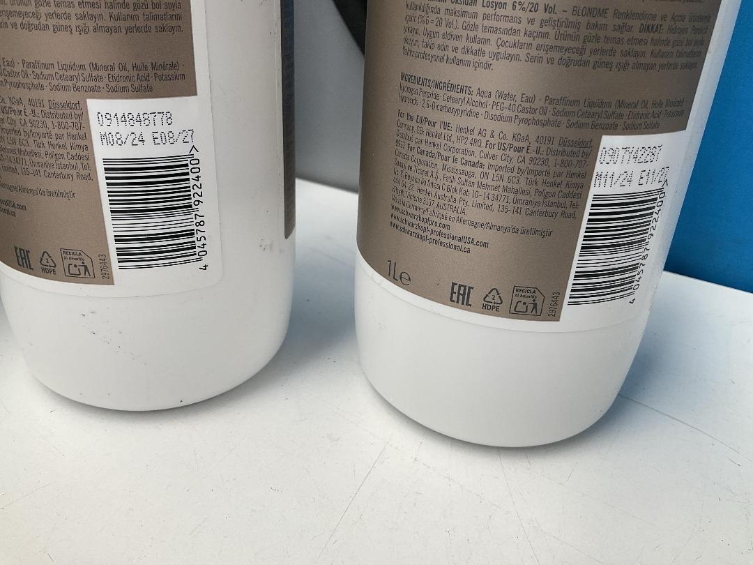 Photo '14' of Schwarzkopf Delevoper, The Century of Light Ammonia-Free Hair Lightening Oil Etc