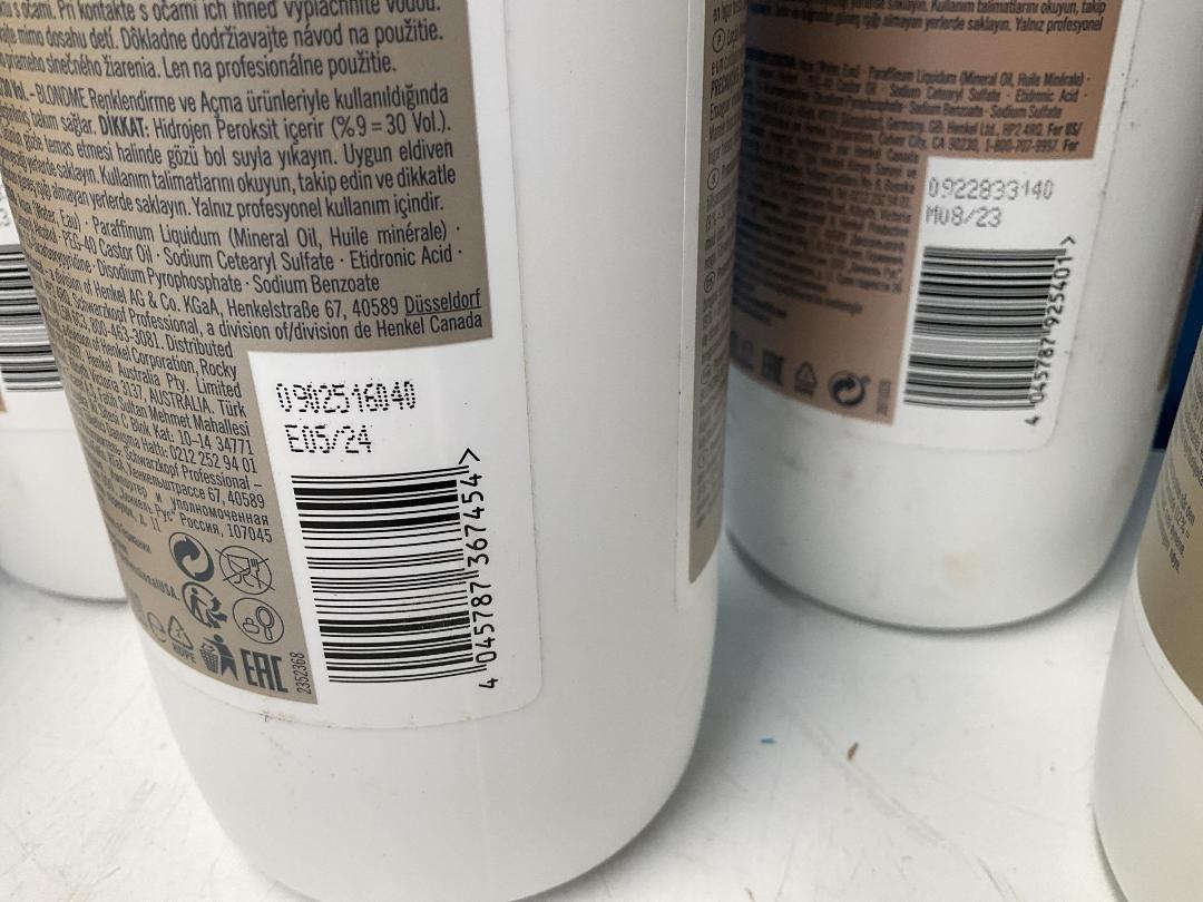 Photo '18' of Schwarzkopf Delevoper, The Century of Light Ammonia-Free Hair Lightening Oil Etc