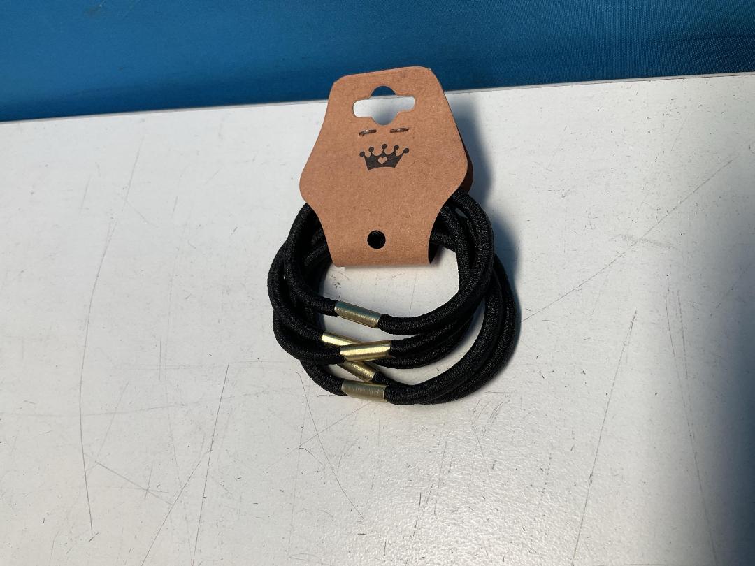 Photo '2' of 15x Packs of Black Coloured Hair Ties *NEW*