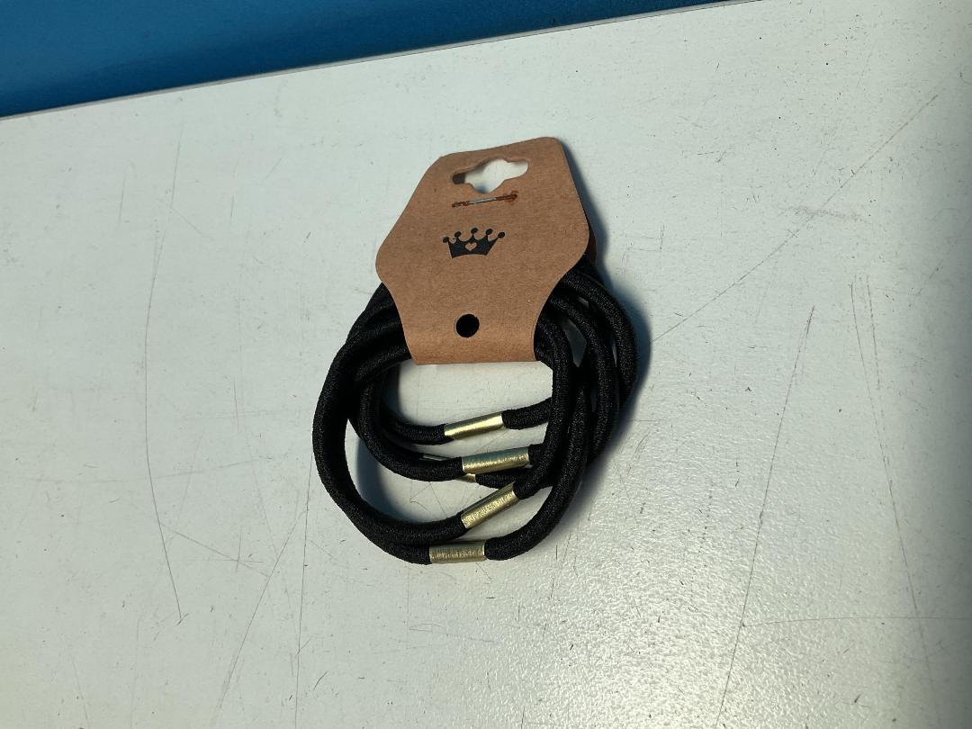 Photo '3' of 15x Packs of Black Coloured Hair Ties *NEW*