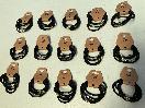 Thumbnail '1' of 15x Packs of Black Coloured Hair Ties *NEW*