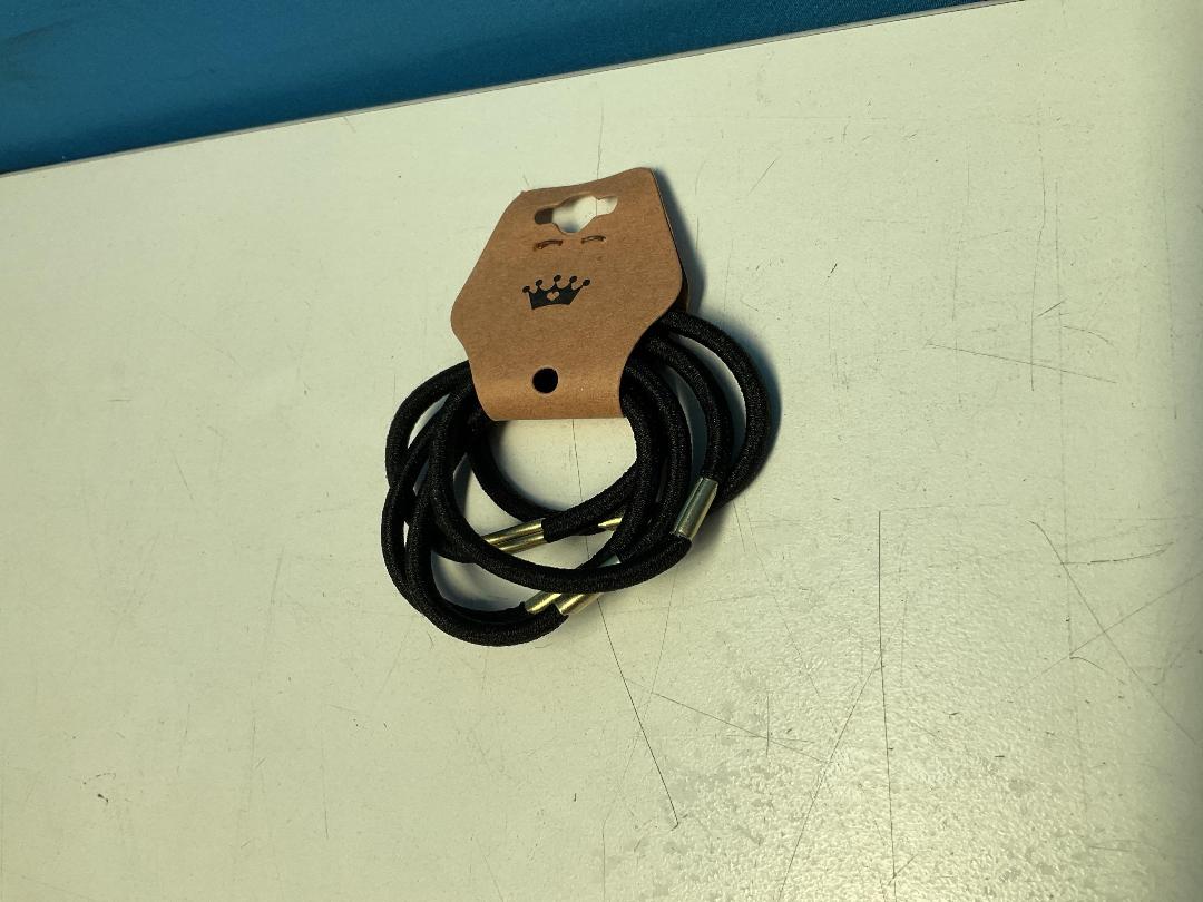 Photo '2' of 15x Packs of Black Coloured Hair Ties *NEW*
