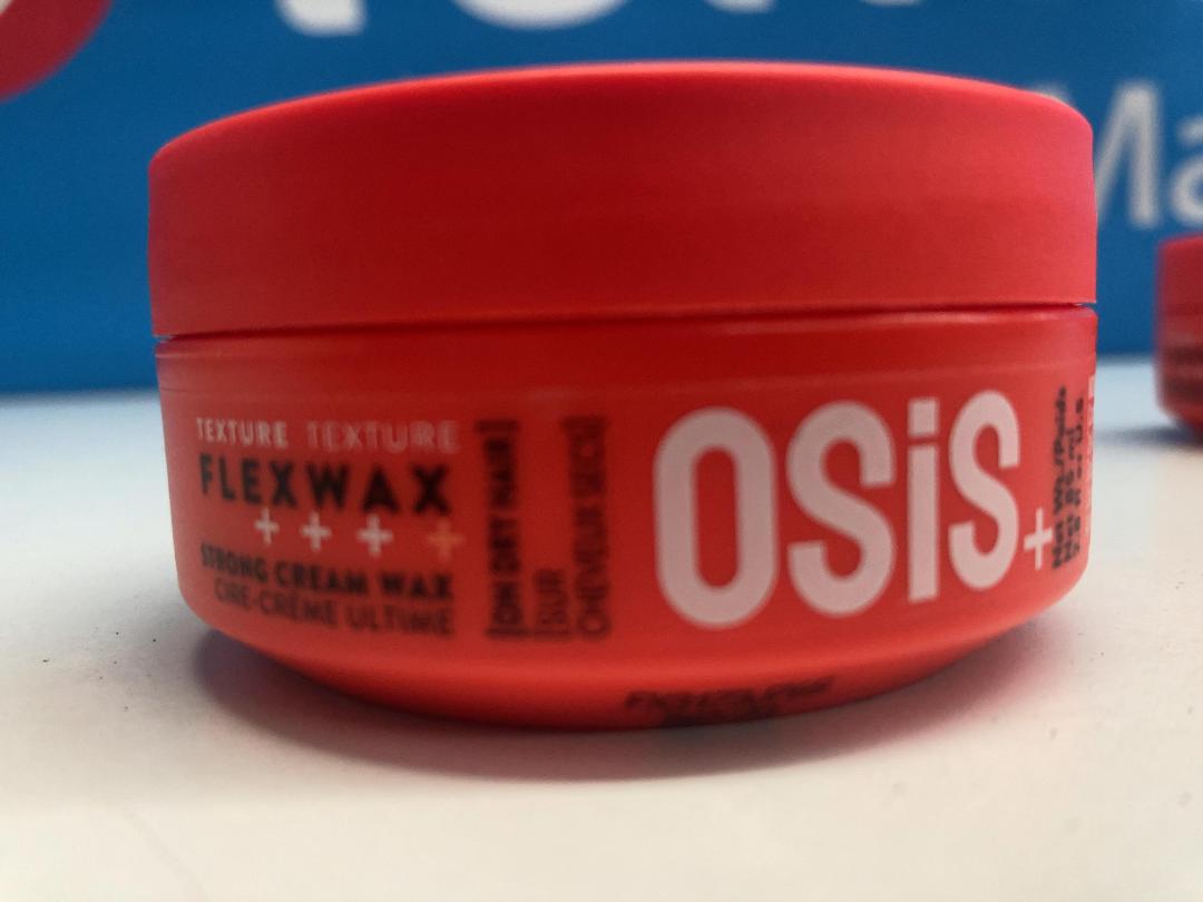 Photo '2' of Schwarzkopf OSiS+ FLEXWAX - Ultra Strong Cream Wax (2pce)  *NEW*