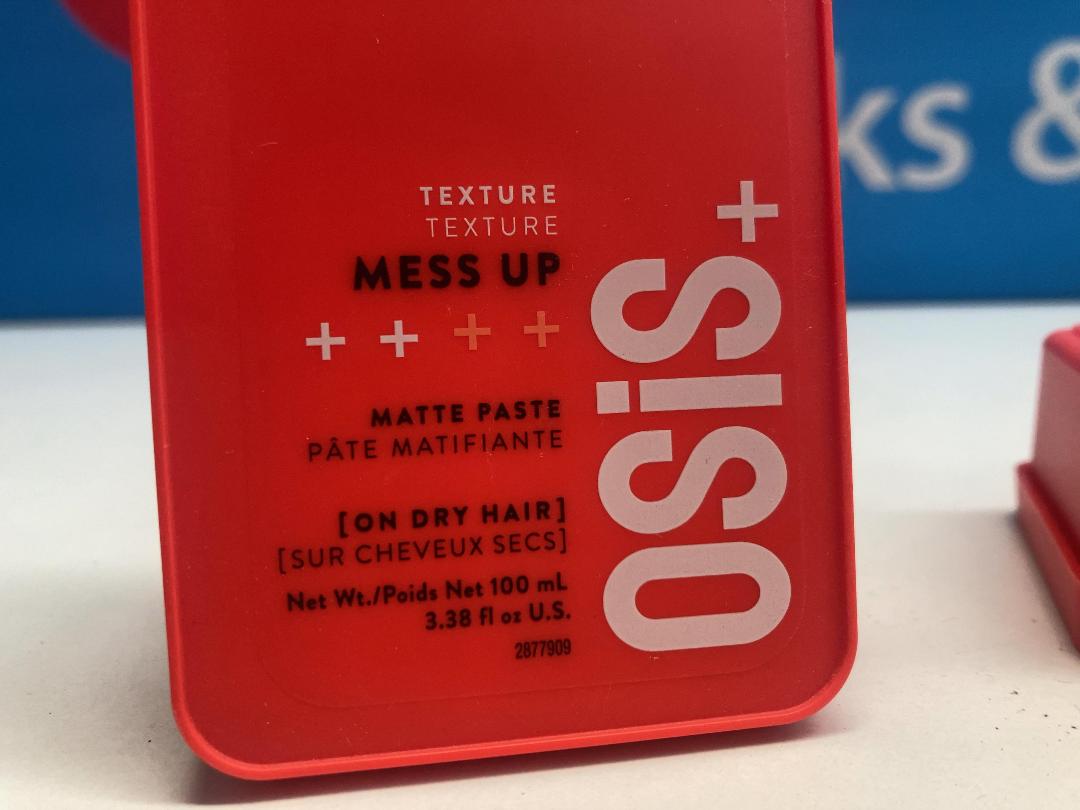 Photo '4' of Schwarzkopf OSiS+ Mess Up Matte Paste 100ml (2pce) *NEW*