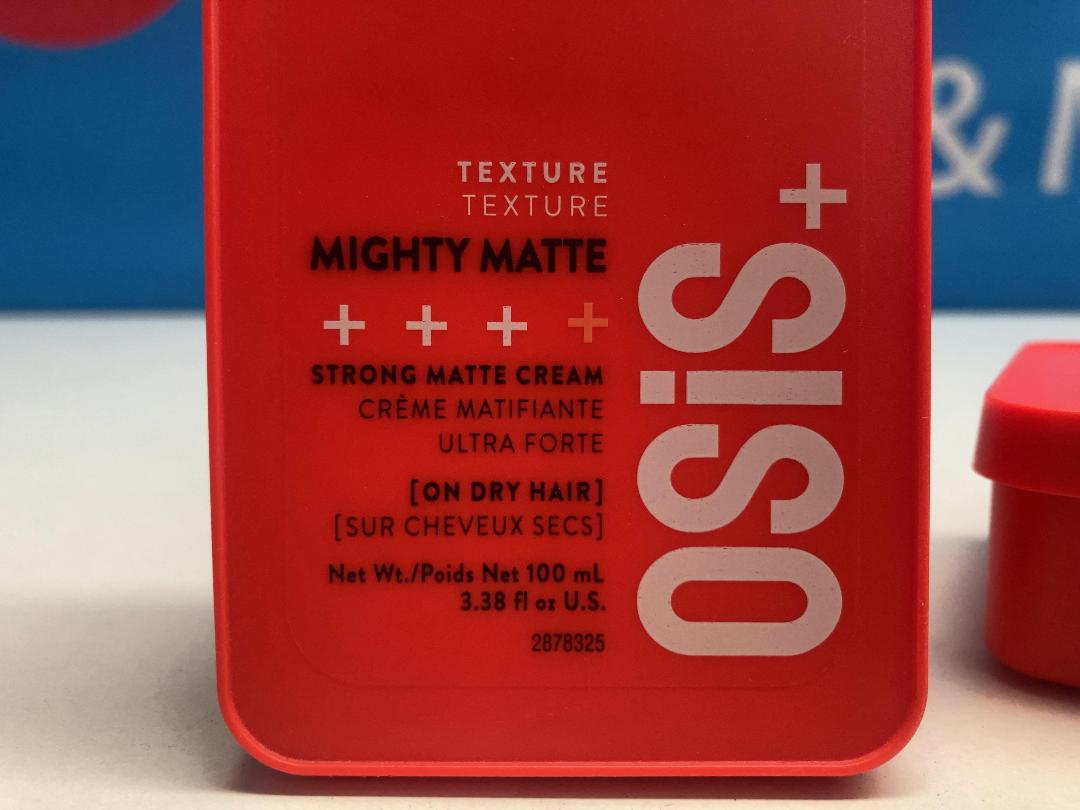 Photo '2' of Schwarzkopf OSiS+ Mighty Matte - Strong Matte Cream 100ml (2pce) *NEW*