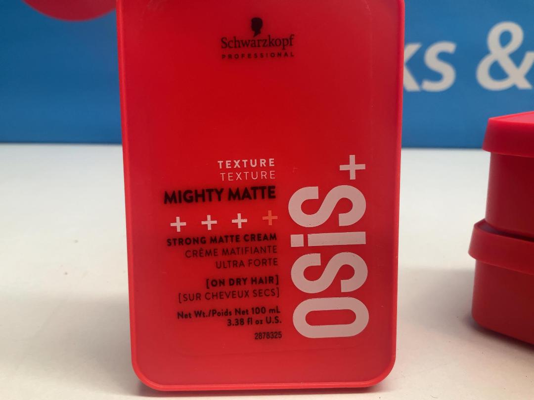 Photo '2' of Schwarzkopf OSiS+ Mighty Matte - Strong Matte Cream 100ml (3pce) *NEW*