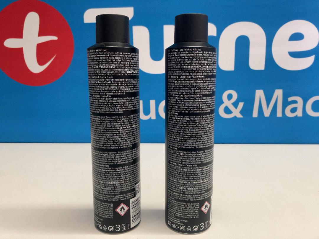 Photo '4' of Schwarzkopf Session Label No.3 The Strong - Dry Firm Hold Hairspray 300ml (2pce)