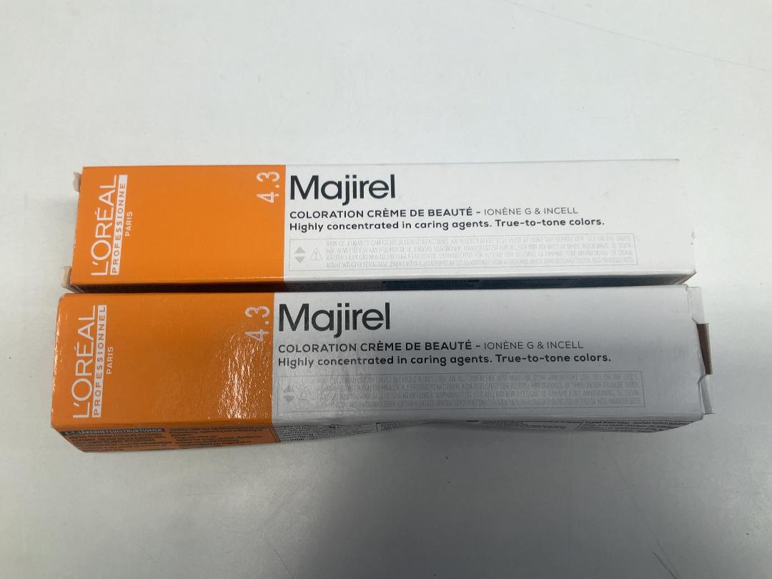 Photo '2' of L'OREAL Majirel Professional Colour 50ml  - 4.3 Golden Brown (2pce)
