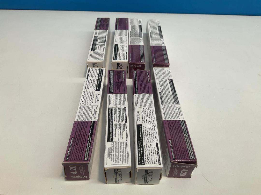 Photo '2' of L'OREAL Majirel Professional Colour 50ml  - 4.2  Intense Iridescent Brown (8pce)