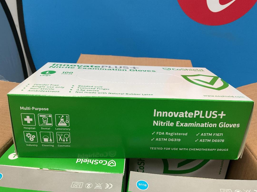 Photo '7' of Expired Nitrile Examination Gloves Size L - Approx 10x Boxes w/ 100x Gloves in Each Box