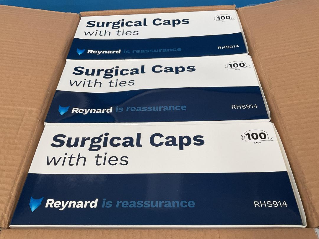 Photo '3' of 2x Boxes of Disposable Surgical Caps