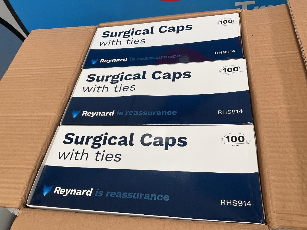 Photo '2' of 2x Boxes of Disposable Surgical Caps