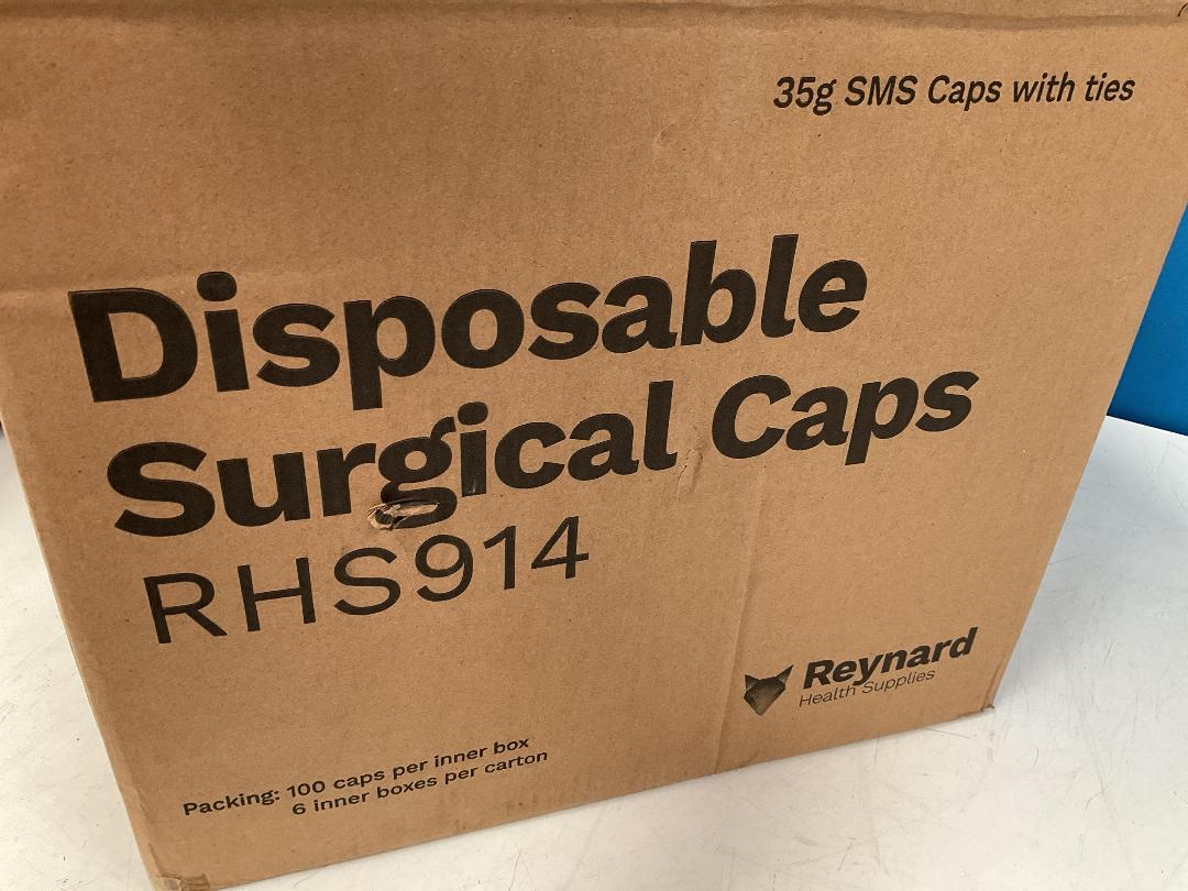 Photo '4' of 2x Boxes of Disposable Surgical Caps