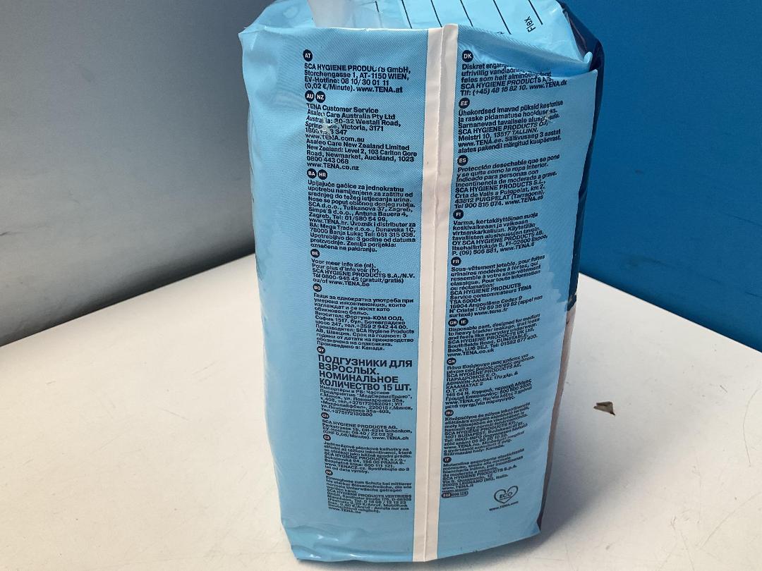 Photo '9' of Tena Pants Hygiene - Ladies XL - 6x Packs with 15 in Each Pack