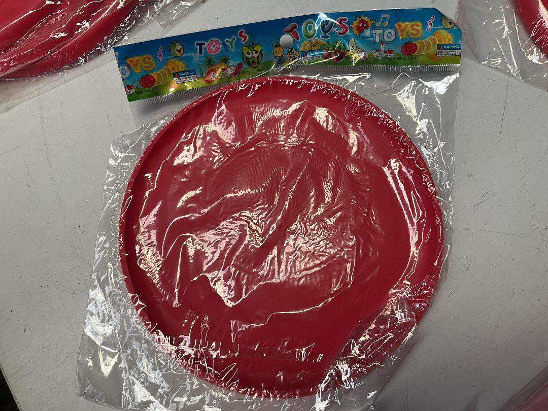 Photo '4' of Miscellaneous Items - Red Coloured Frisbees, Massagers or Similar Etc