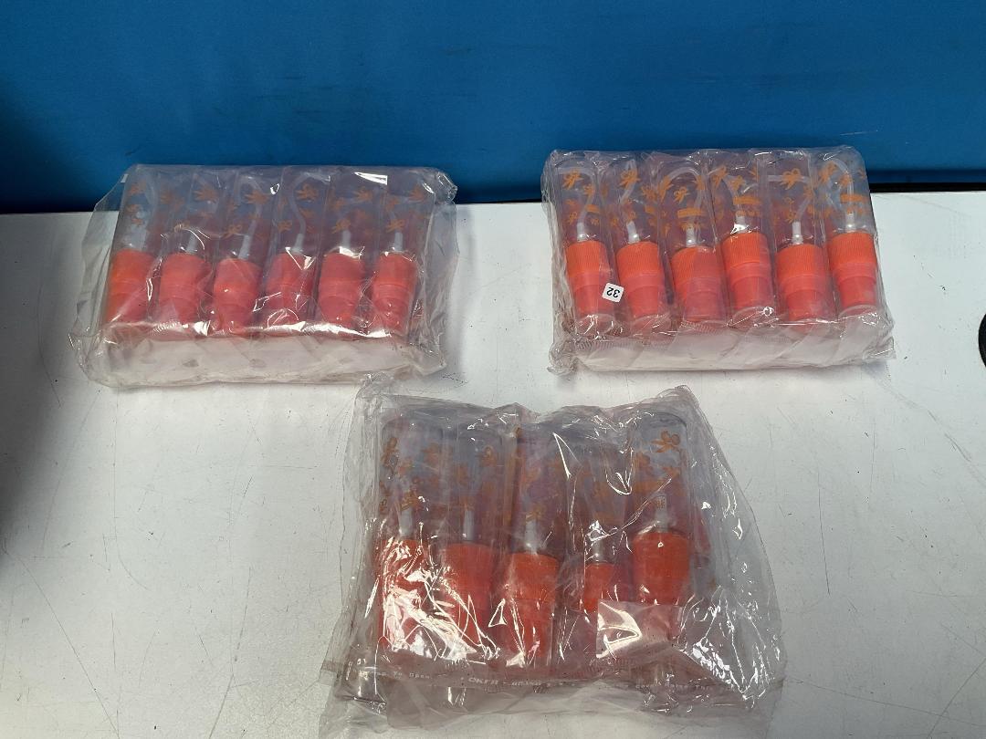 Photo '12' of Miscellaneous Items - Red Coloured Frisbees, Massagers or Similar Etc