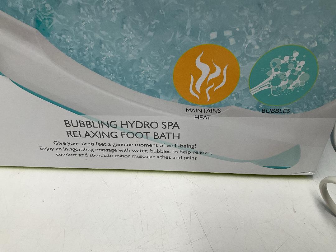 Photo '3' of Body Benefits by Conair Bubbling Hydro Spa Relaxing Foot Bath - Model CGP8A