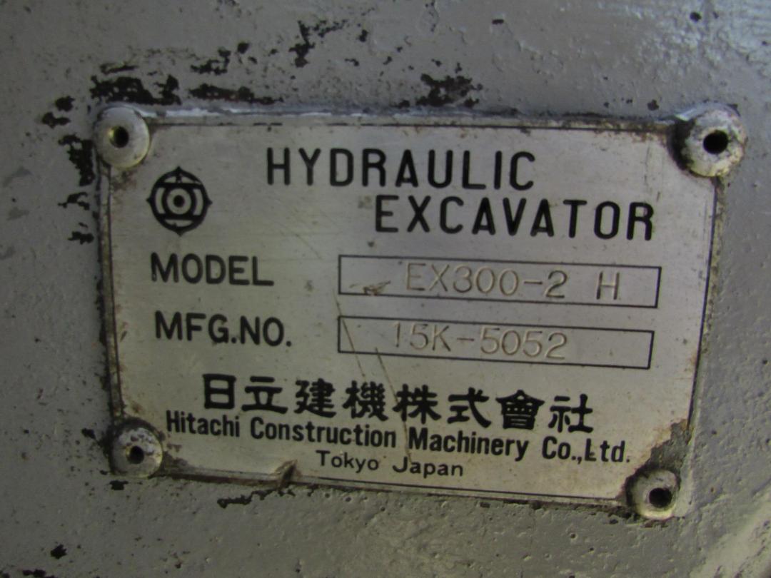 Photo '11' of Hitachi EX300-2H Excavator Photo '11' of Hitachi EX300-2H Excavator