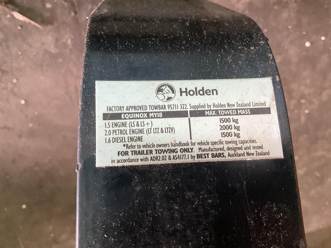 Photo '4' of Holden Towbars Unknown Year and Model