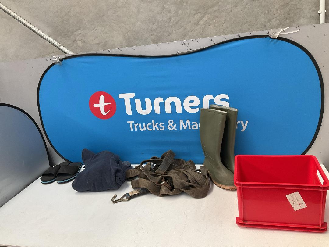 Photo '24' of Miscellaneous Items - Stamps, Strop, Gumboots Etc