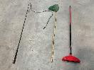 Thumbnail '10' of Horse Whip or Similar, Brooms, Crutches, 2x Black Coloured Bins Etc