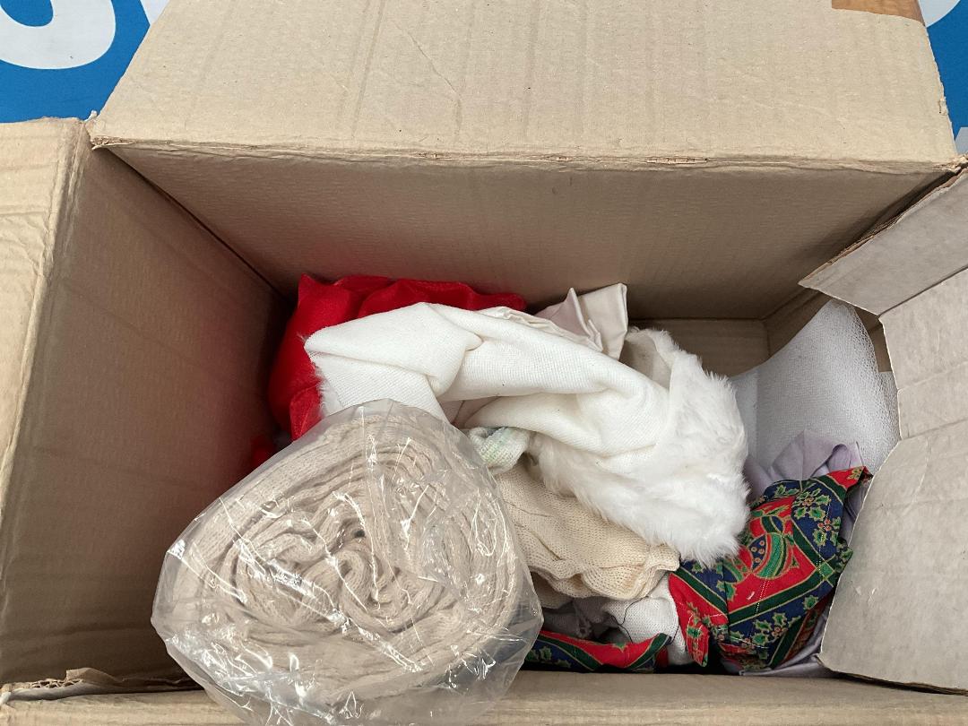 Photo '25' of Misc Items - Fabric Pieces for Crafts, Bike Helmet, Straight Perm Sets Etc