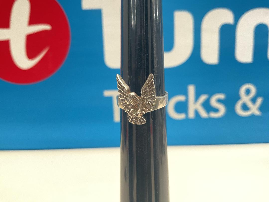 Photo '12' of Sterling Silver Rings - Size 7.5 - Sun & Moon Handmade Jewelry