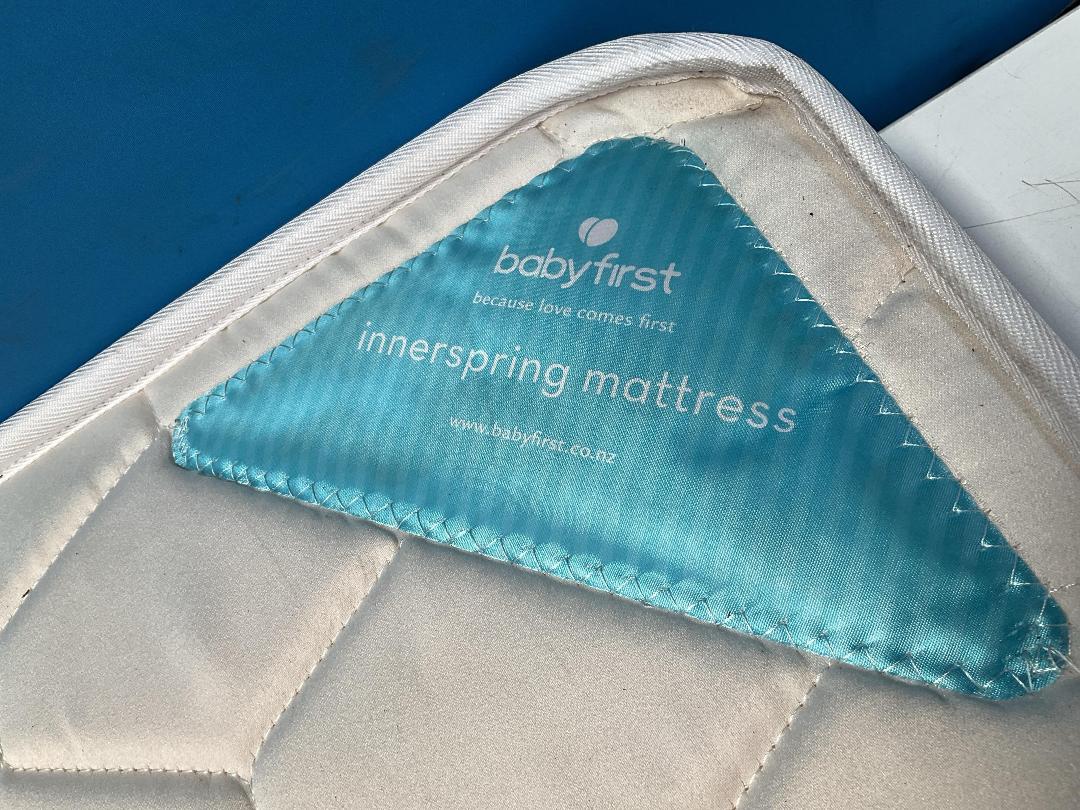 Photo '2' of Babyfirst Cot Innerspring Mattress Photo '2' of Babyfirst Cot Innerspring Mattress