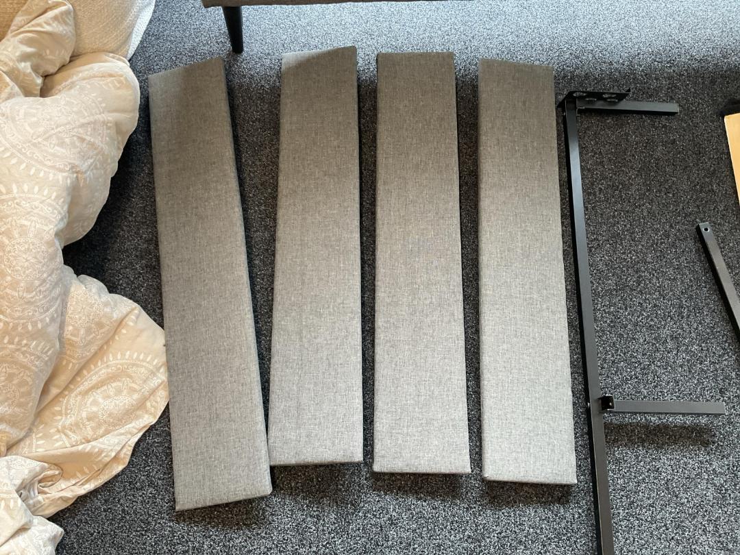 Photo '3' of Grey Padded Bed Boards Photo '3' of Grey Padded Bed Boards