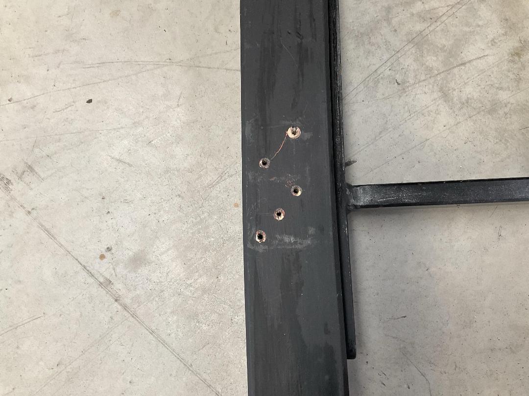 Photo '3' of Metal & Wooden Black Headboard