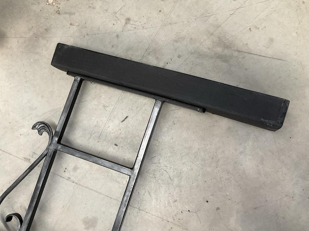 Photo '15' of Metal & Wooden Black Headboard