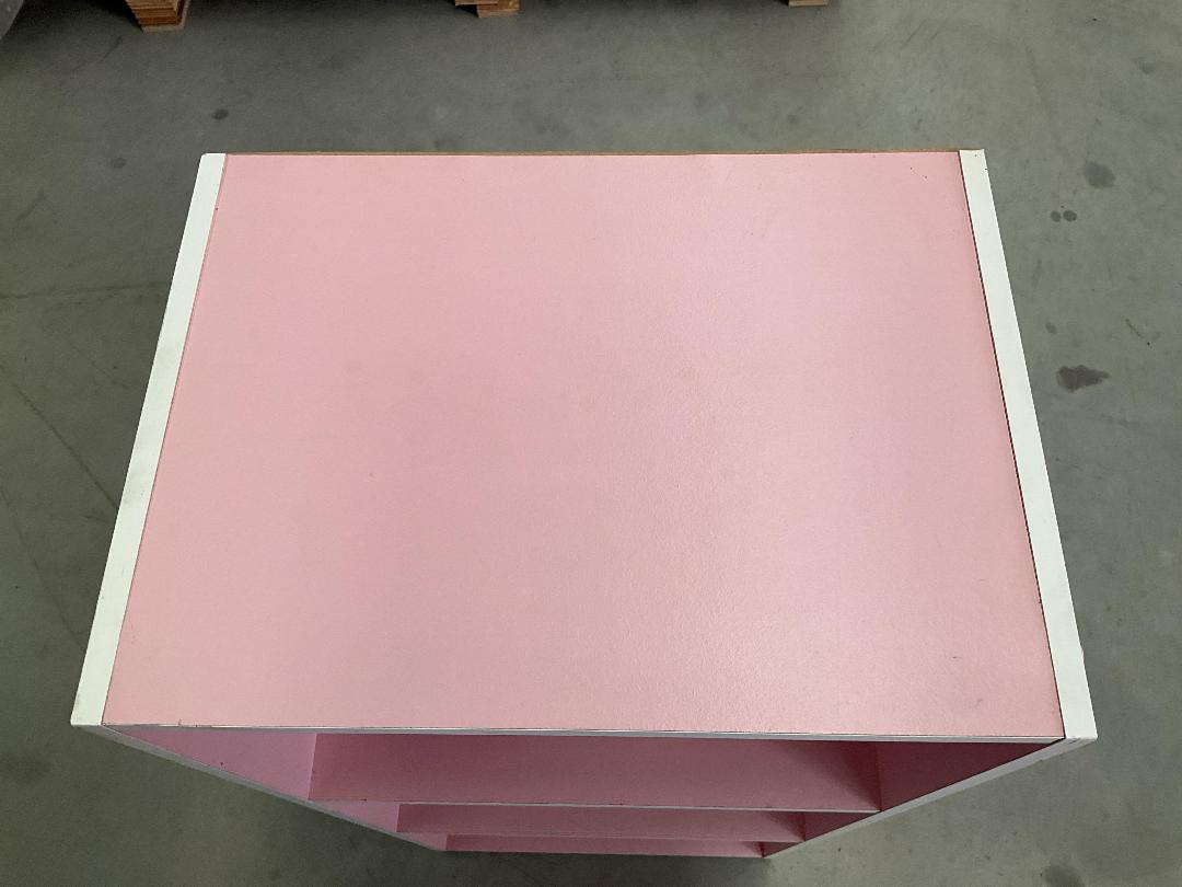 Photo '4' of Pink/White Coloured Shelf