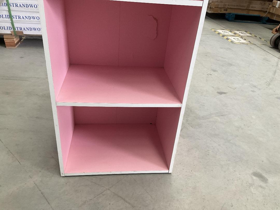 Photo '7' of Pink/White Coloured Shelf
