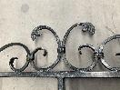 Thumbnail '6' of Black Metal & Wooden Bed Headboard or Similar