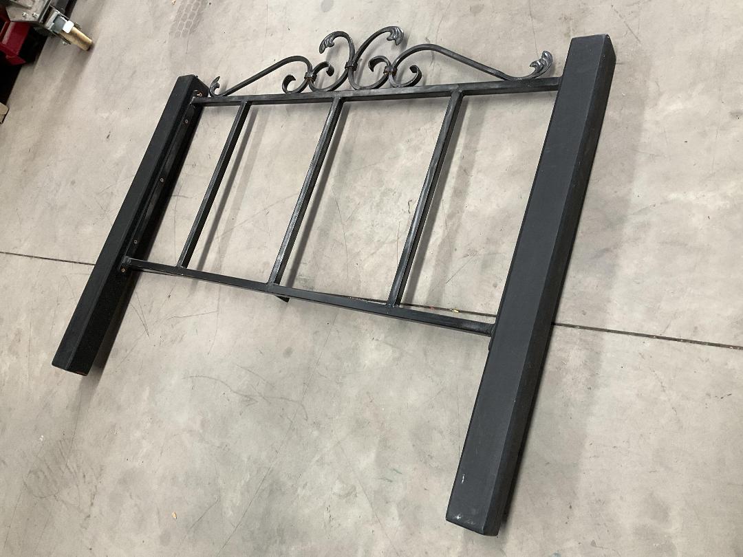 Photo '9' of Black Metal & Wooden Bed Headboard or Similar Photo '9' of Black Metal & Wooden Bed Headboard or Similar