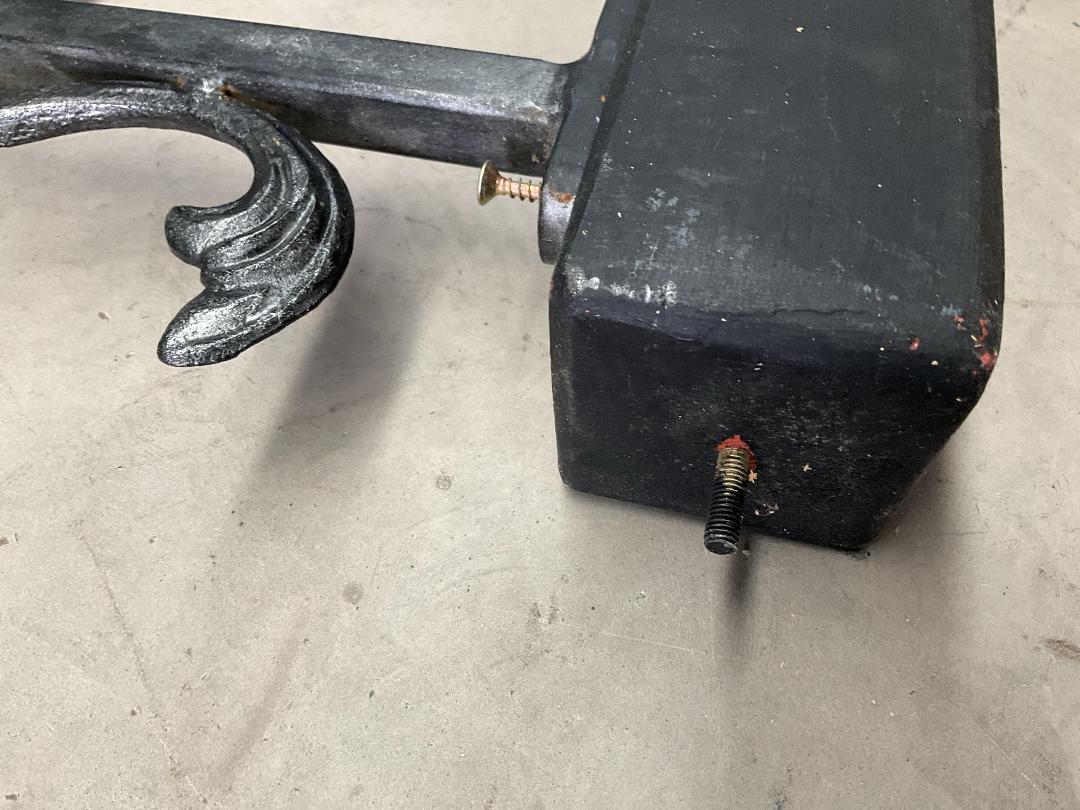 Photo '11' of Black Metal & Wooden Bed Headboard or Similar Photo '11' of Black Metal & Wooden Bed Headboard or Similar