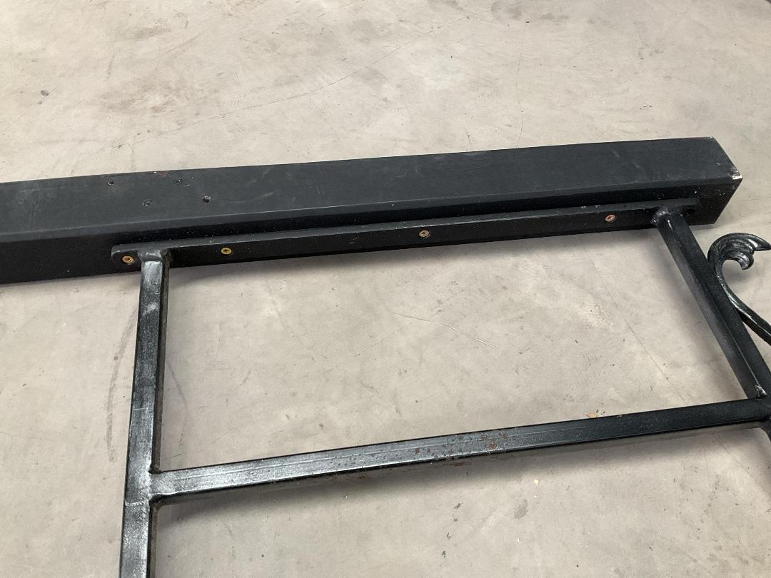 Photo '16' of Black Metal & Wooden Bed Headboard or Similar Photo '16' of Black Metal & Wooden Bed Headboard or Similar