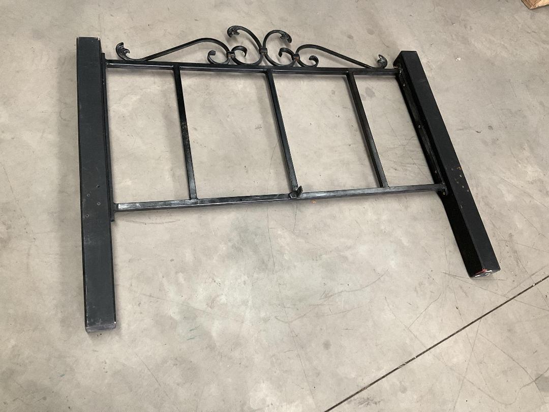 Photo '18' of Black Metal & Wooden Bed Headboard or Similar Photo '18' of Black Metal & Wooden Bed Headboard or Similar