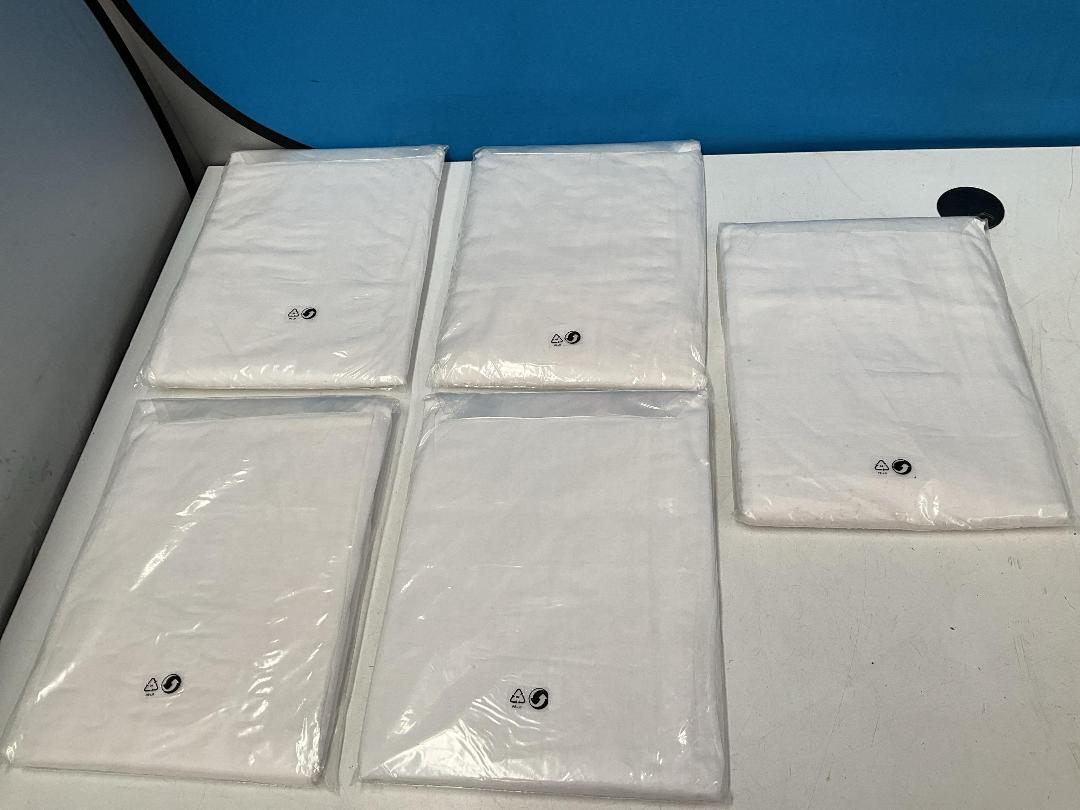 Photo '15' of 5x Agnes White Coloured Curtains