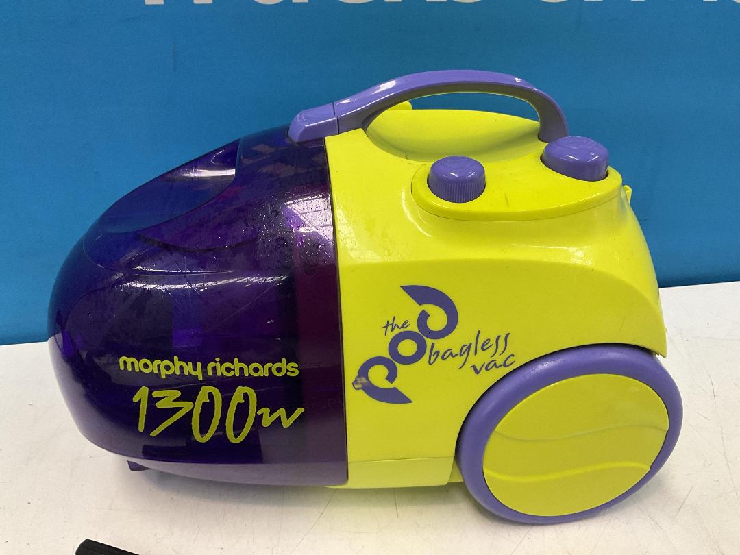 Photo '4' of Morphy Richards The Pod Bagless Vacuum - Model 73120 - Plug has Been Cut Off