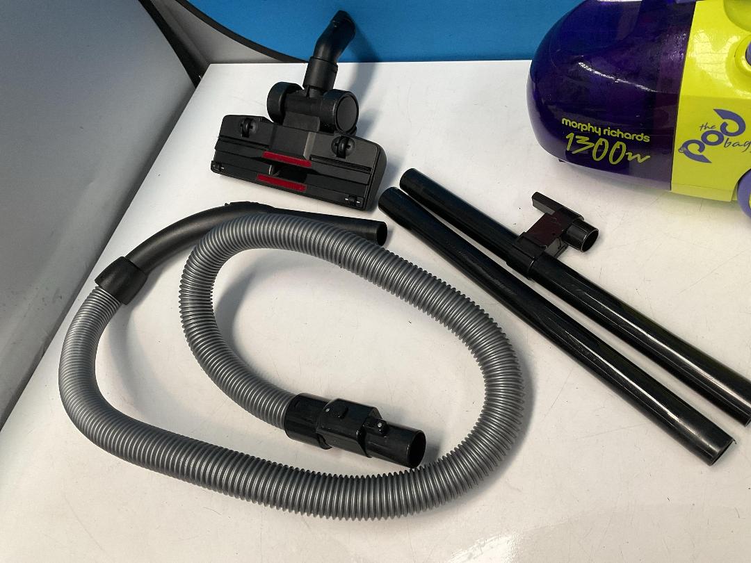 Photo '3' of Morphy Richards The Pod Bagless Vacuum - Model 73120 - Plug has Been Cut Off