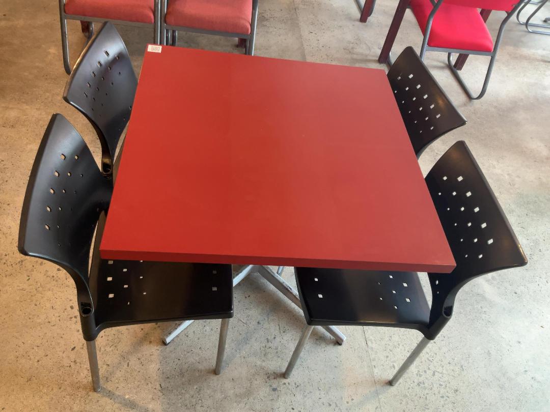 Photo '2' of Square Table and 4 Chairs