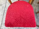 Thumbnail '2' of 6x Wooden-Like/Red Coloured Dining Room Chairs
