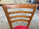 Thumbnail '13' of 6x Wooden-Like/Red Coloured Dining Room Chairs