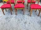 Thumbnail '20' of 6x Wooden-Like/Red Coloured Dining Room Chairs