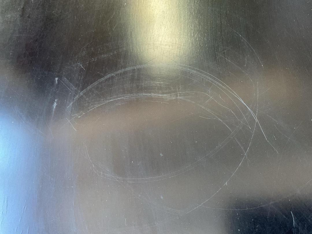 Photo '6' of Wooden-Like Black/with a Hint of Mahogany-Coloured Extendable Dining Table