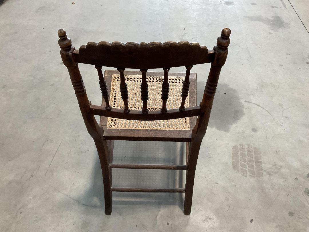 Photo '7' of Wooden-Like Dining Chair and a Barstool