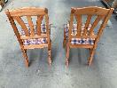Thumbnail '11' of 2x Wooden-Like Dining Chairs