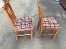 Thumbnail '12' of 2x Wooden-Like Dining Chairs
